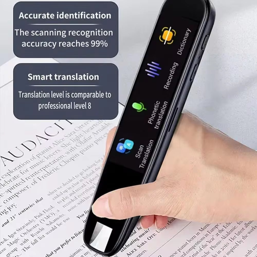 Lápiz Traductor Inteligente (Escaneo y Voz)