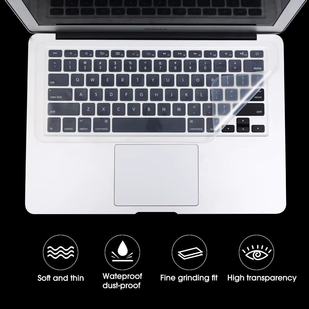 Protector de Teclado Universal para Laptop: Impermeable, Antipolvo y Ultra Delgado