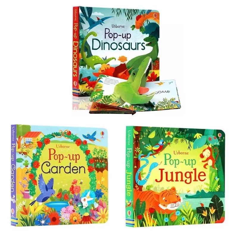 Libros Pop-Up 3D Usborne (Colección Educativa)