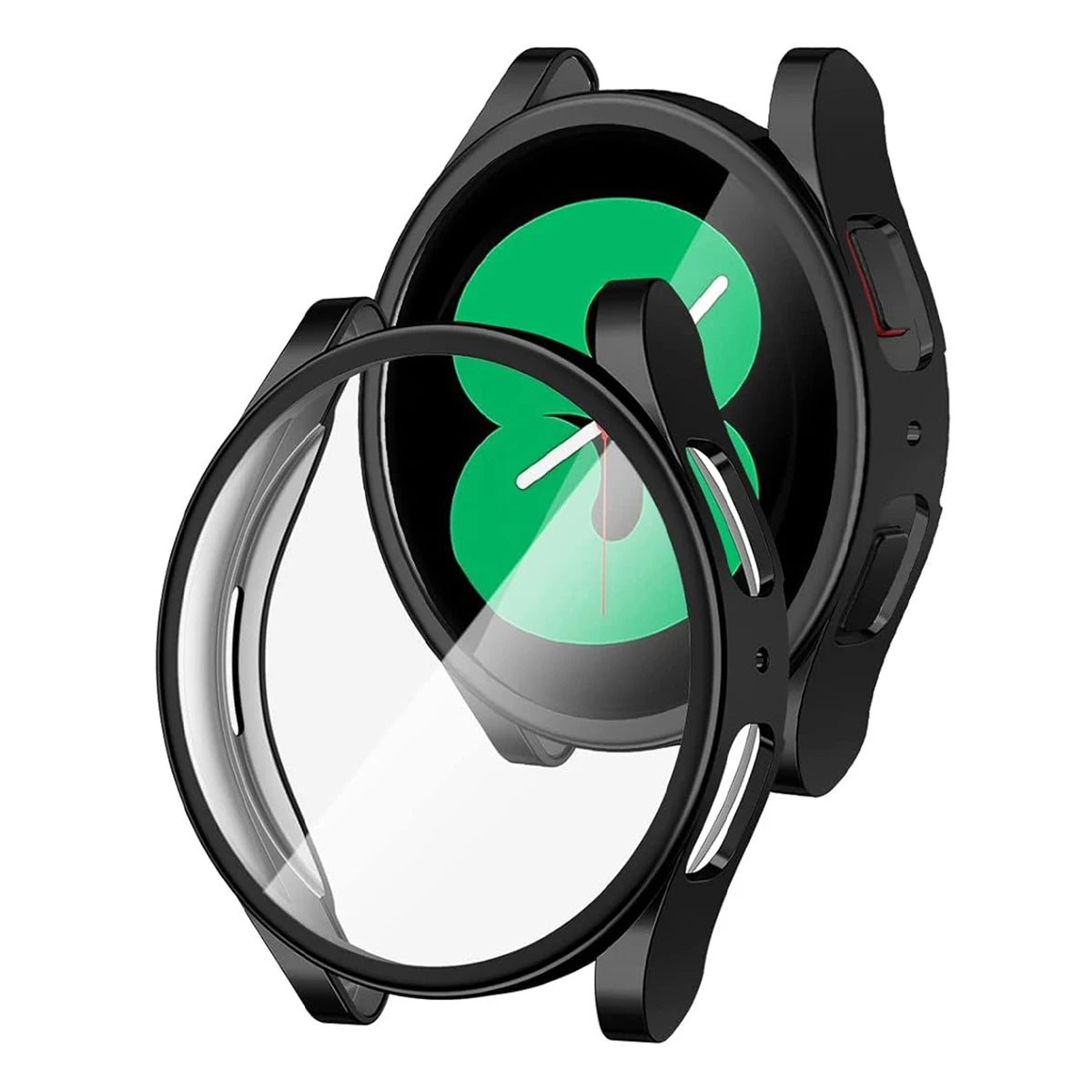 Suitable for Samsung Galaxy Watch 4 5 6 7 40Mm 44Mm Fully Covered Soft Material Shockproof and Scratch Resistant Protective Case