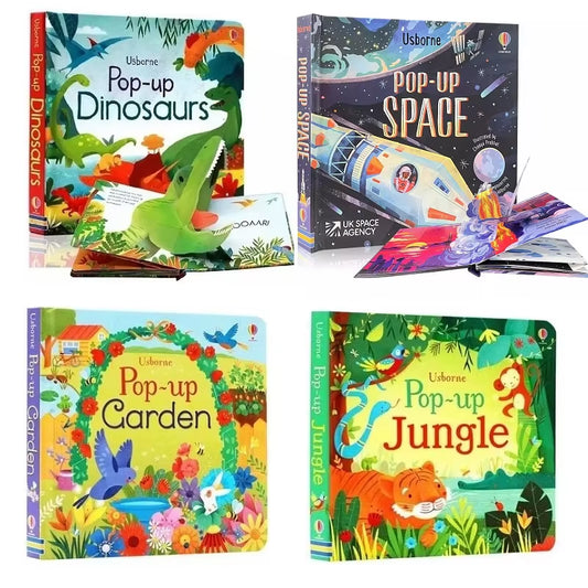 Libros Pop-Up 3D Usborne (Colección Educativa)